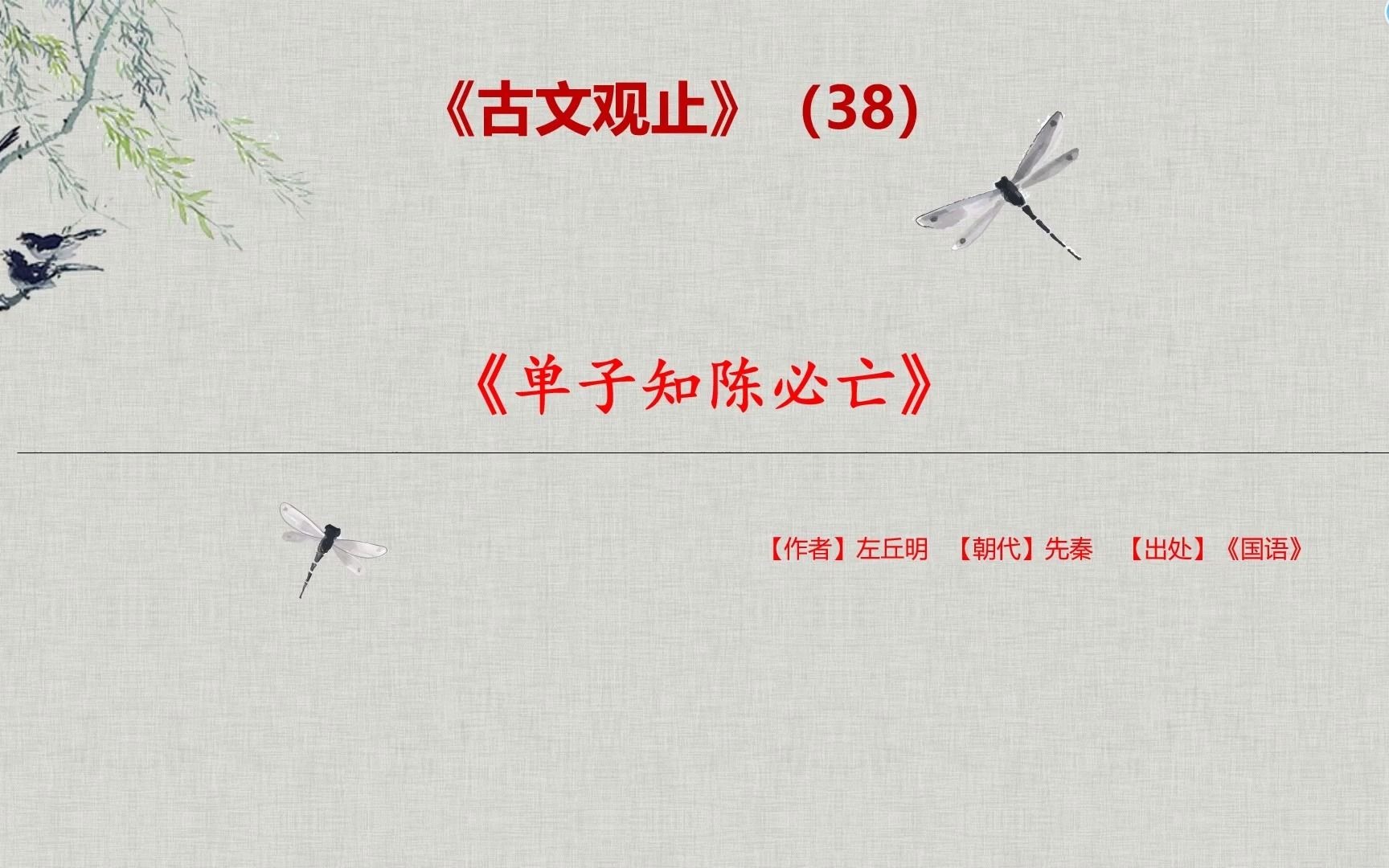 活动作品38单子知陈必亡