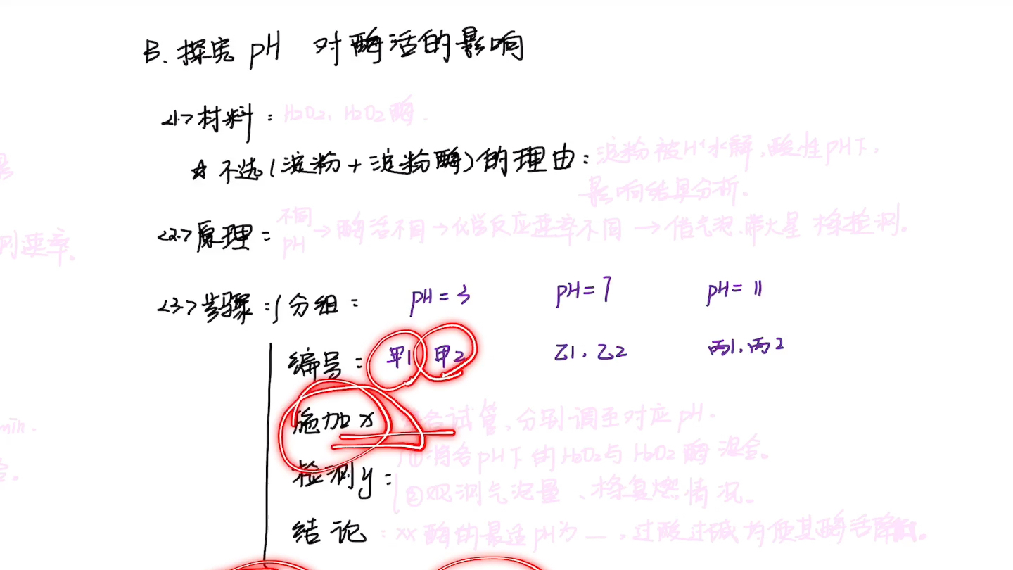 酶的作用特性 探究酶活性的实验设计 酶的高效性 专一性 探究温度对酶活性的影响实验设计 高中生物 必修一 预习 复习哔哩哔哩bilibili