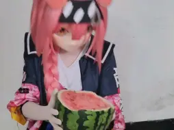 Video herunterladen: 【kigurumi】水月都能开，我苏西也可以开西瓜