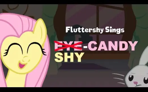 Fluttershy Sings Eye-Candy (FNF - Elements of Insanity Mod  Cover)_哔哩哔哩_bilibili