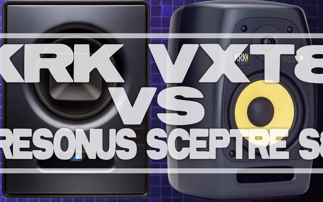 KRK VXT8 and PreSonus Sceptre S8比拼哔哩哔哩bilibili