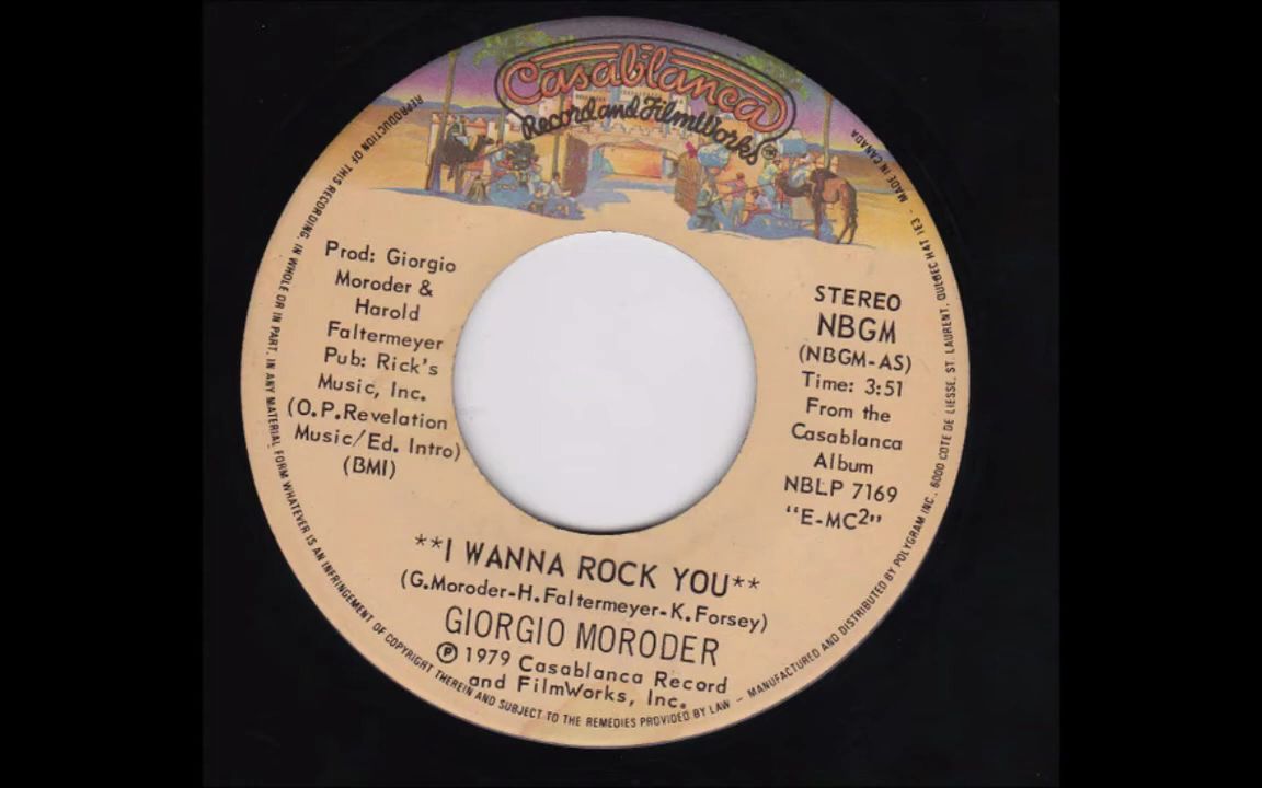 giorgio moroder - i wanna rock you