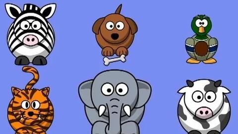 Animal Sound听声音识别动物 英语小游戏词汇游戏少儿英语 哔哩哔哩