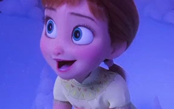 【冰雪奇缘】小时候的艾莎安娜,你们觉得谁更可爱?