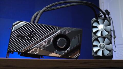 ROG Strix LC RTX 3080 Ti O12G 开箱自带240一体水冷-转自huan_哔哩哔