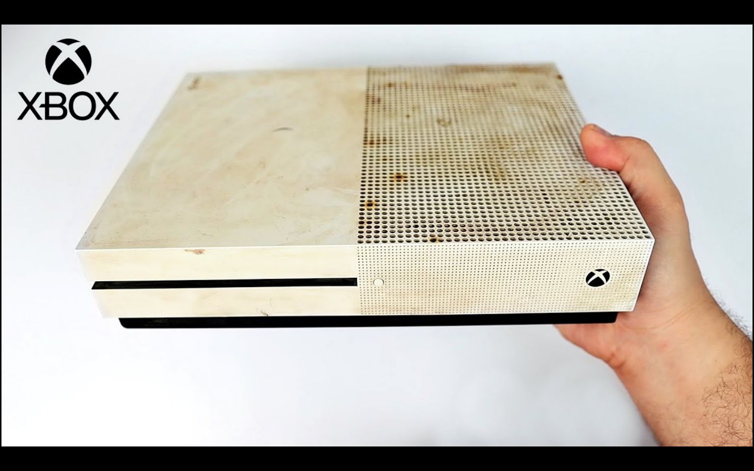 [图]【4K60帧】散热不良的 Xbox One S 主机清灰修复翻新 - ASMR | 作者：Restoration EG