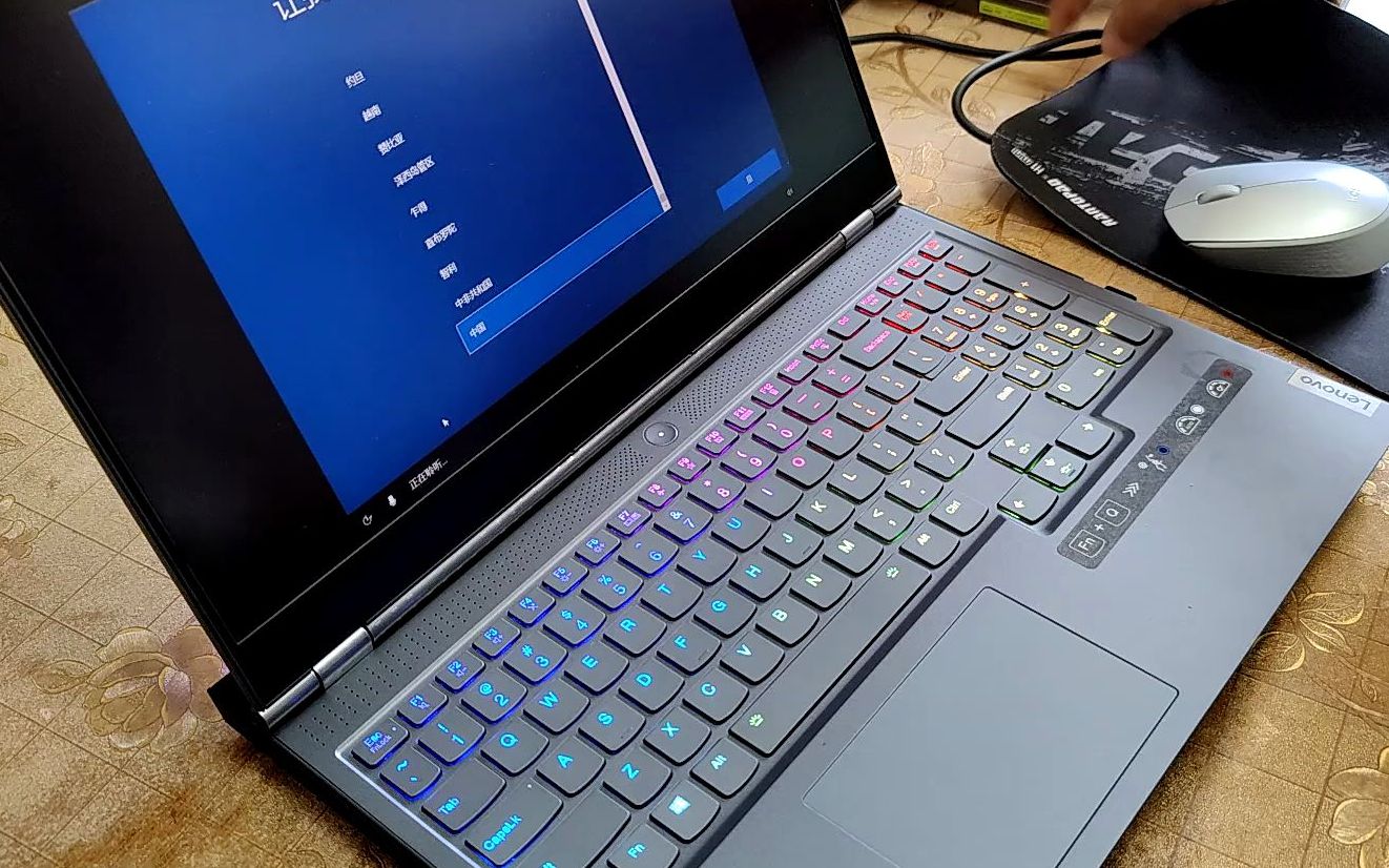 联想拯救者y9000k开箱视频非专业评测上y9000k2020款10月普通用户的上