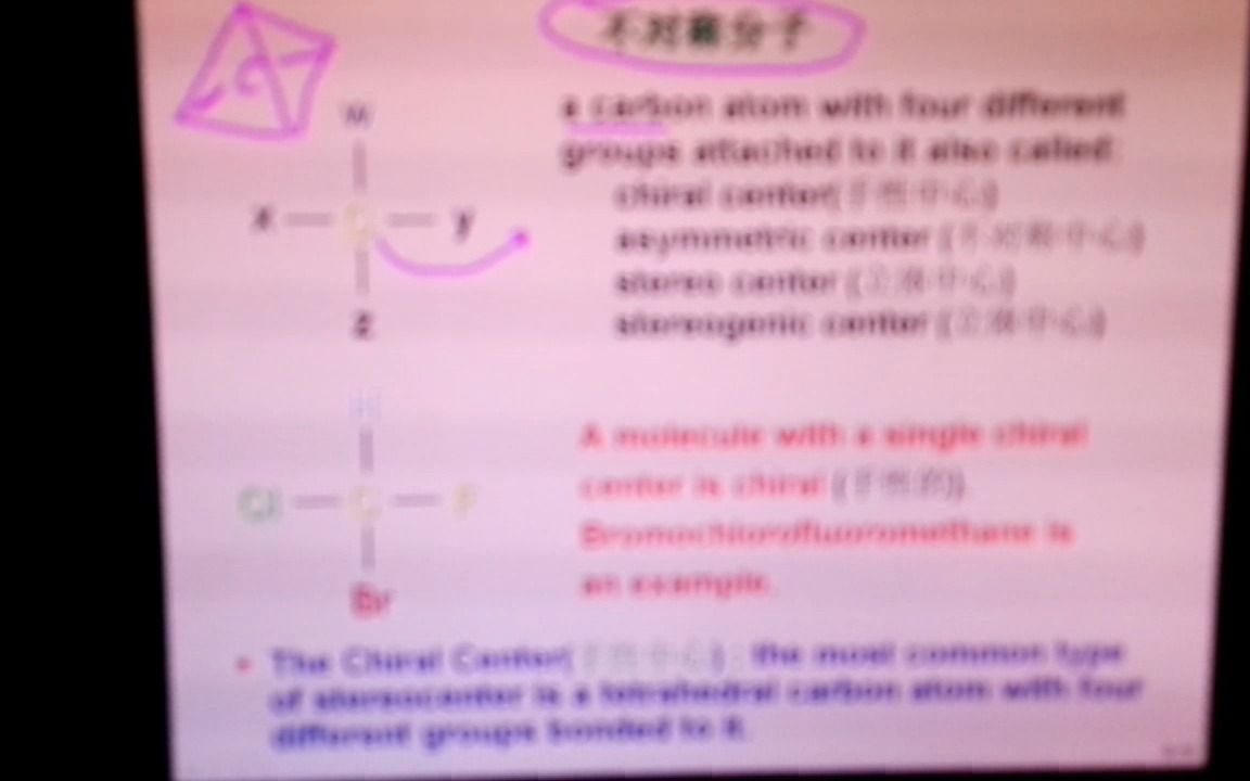 旋光异构5手性碳与手性分子哔哩哔哩bilibili