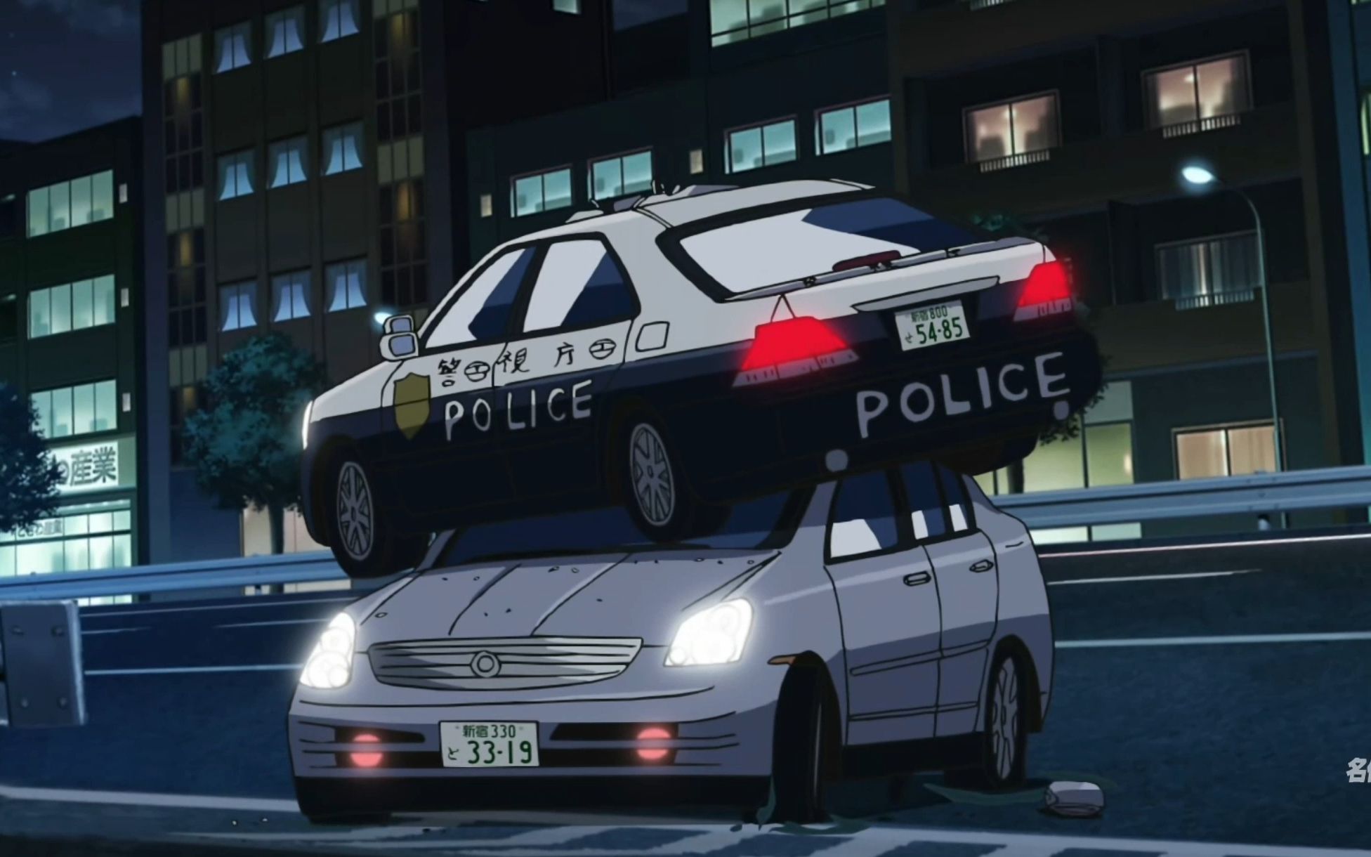 名侦探柯南-日本警车出场小合集