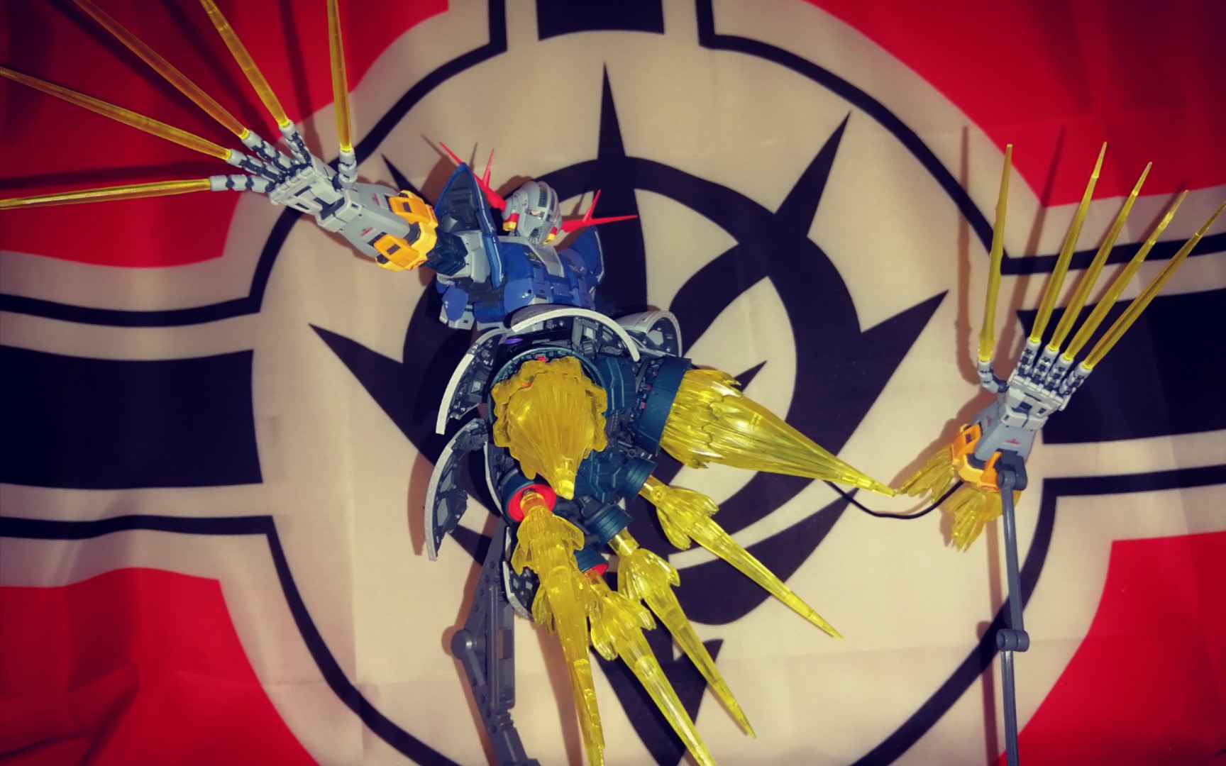 【脚只是装饰物而已】rg吉翁号 拼装分享