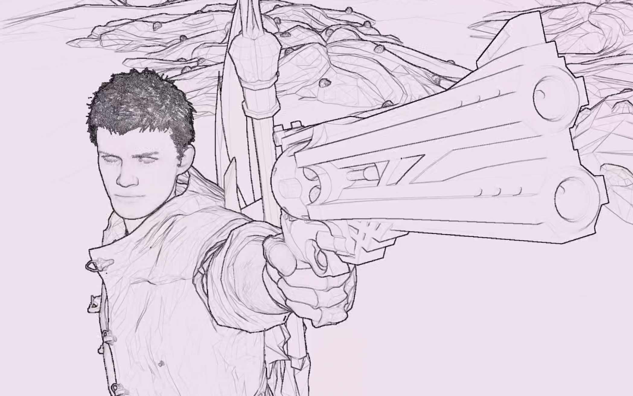 把游戏变成漫画【鬼泣5】尼禄vs小鸡