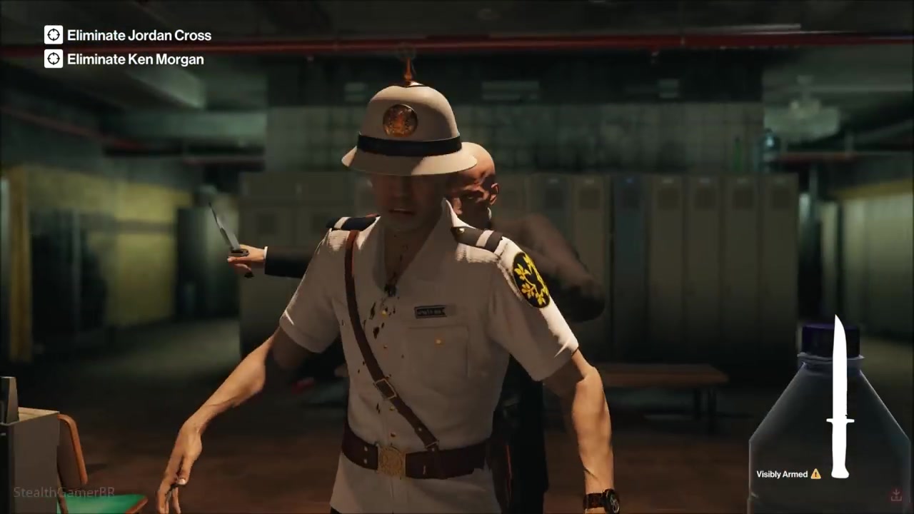 [图]Hitman 杀手6 高玩精神病风格速杀一刀流 曼谷 27club