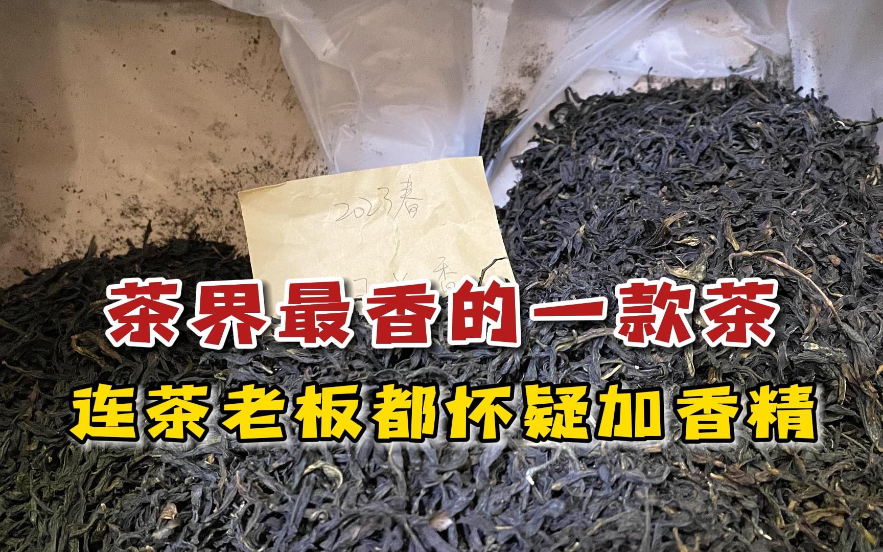 茶界最香的一款茶!连茶老板都怀疑添加香精!却是卖断货的平价茶哔哩哔哩bilibili