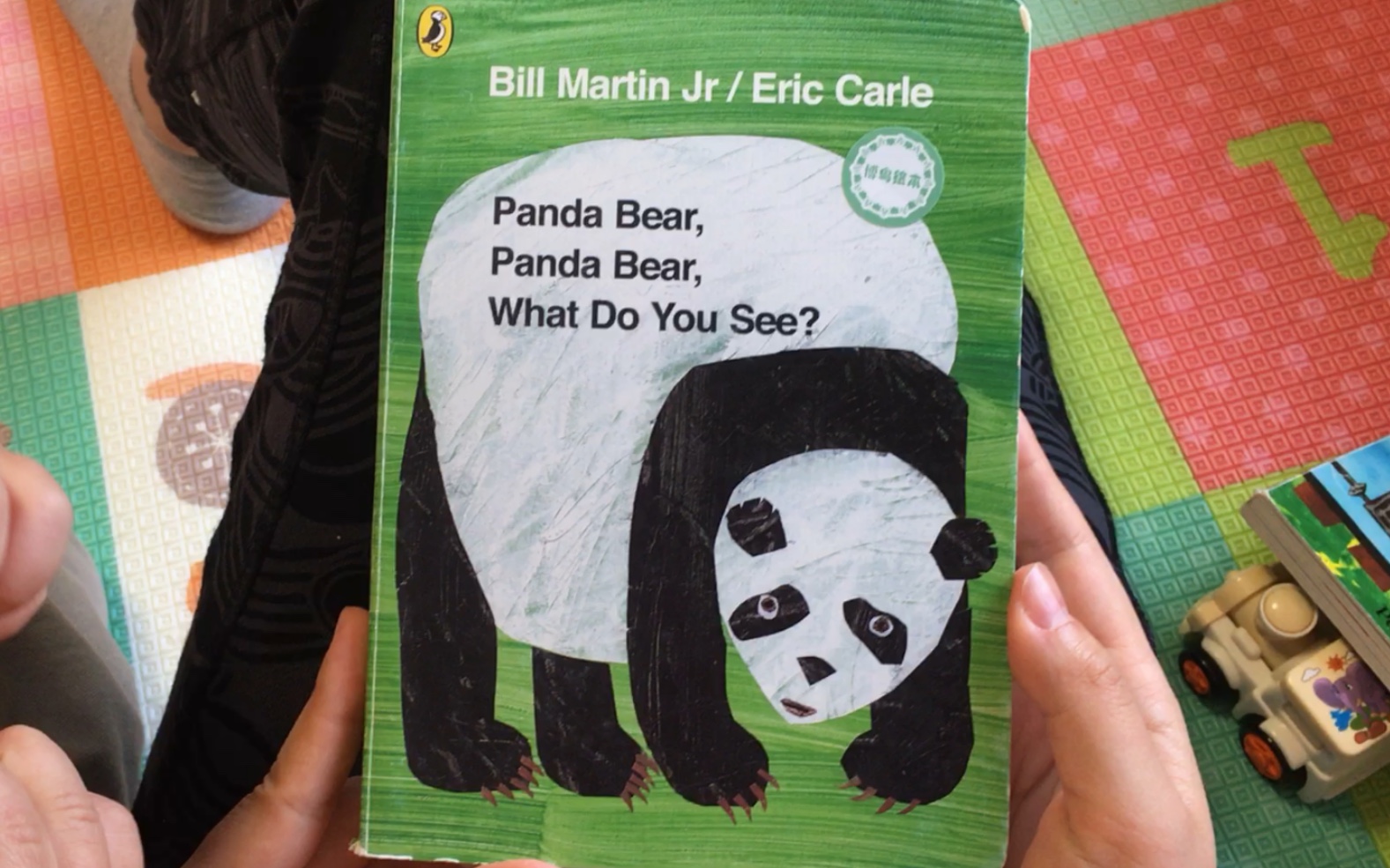 [图]【姐姐读绘本】Panda bear, panda bear, what do you see?