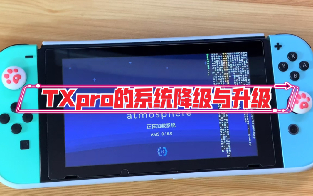 【Switch TXpro新手教程】TXpro机器的正版系统降级与虚拟系统升级教程哔哩哔哩bilibili