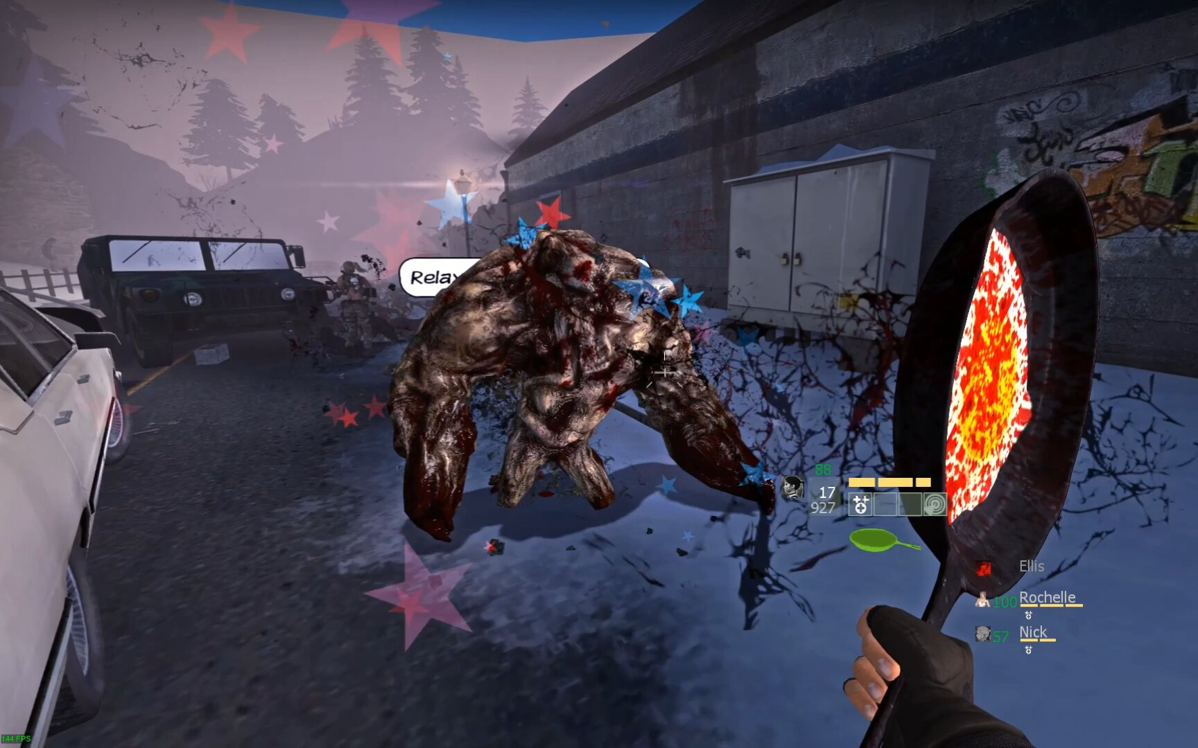 求生之路2三方图雪窝