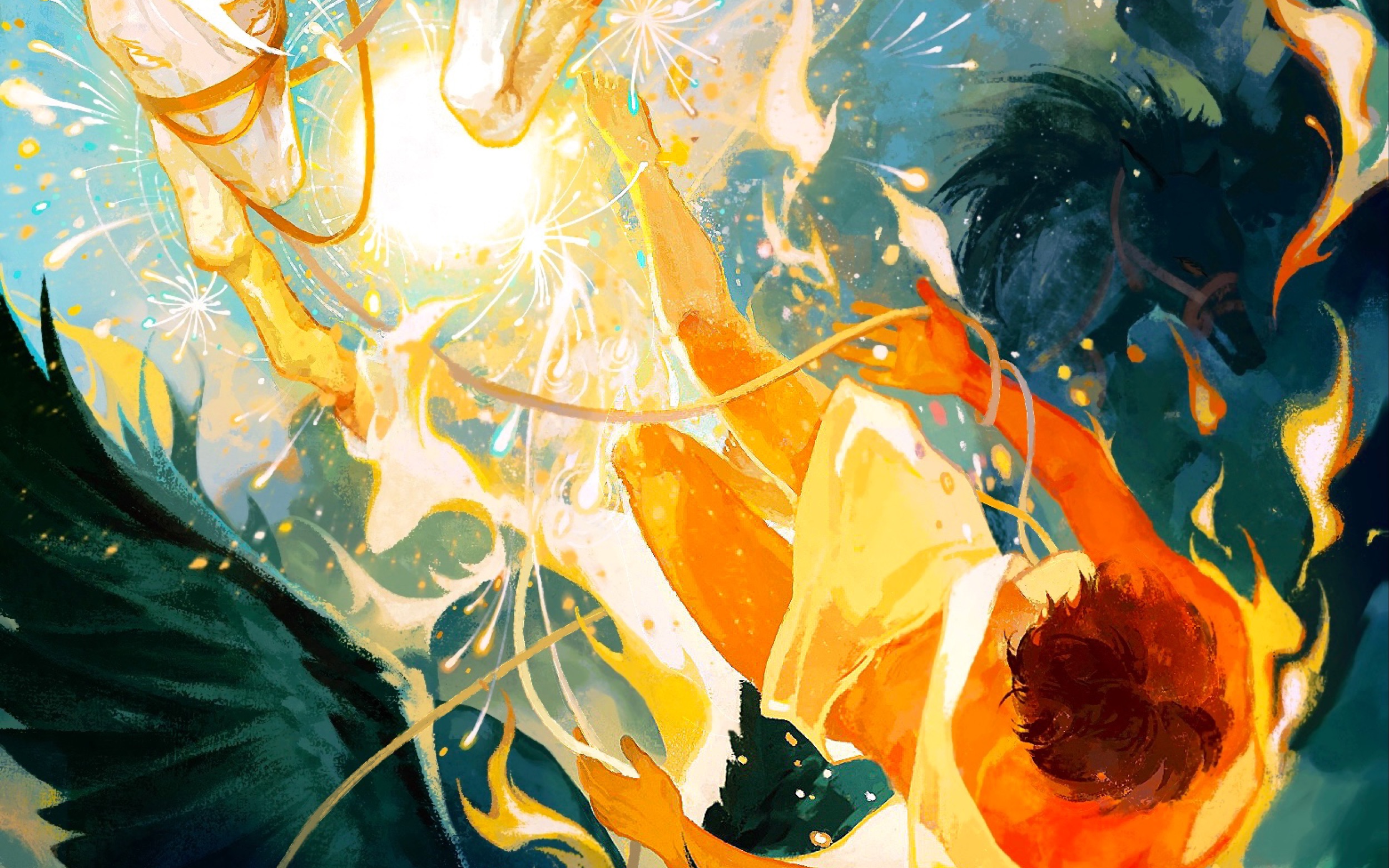 【procreate】法厄同的坠落