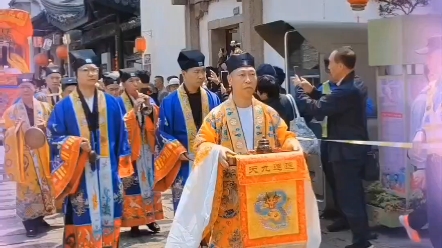 无锡惠山古镇庙会,俗传农历三月二十八日是东岳帝君的诞辰哔哩哔哩bilibili