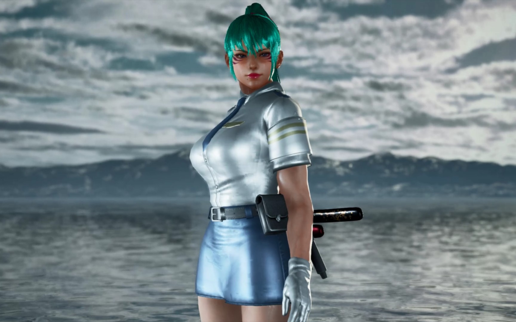 铁拳7州光小姐姐化身治安警官大战透明人_哔哩哔哩bilibili