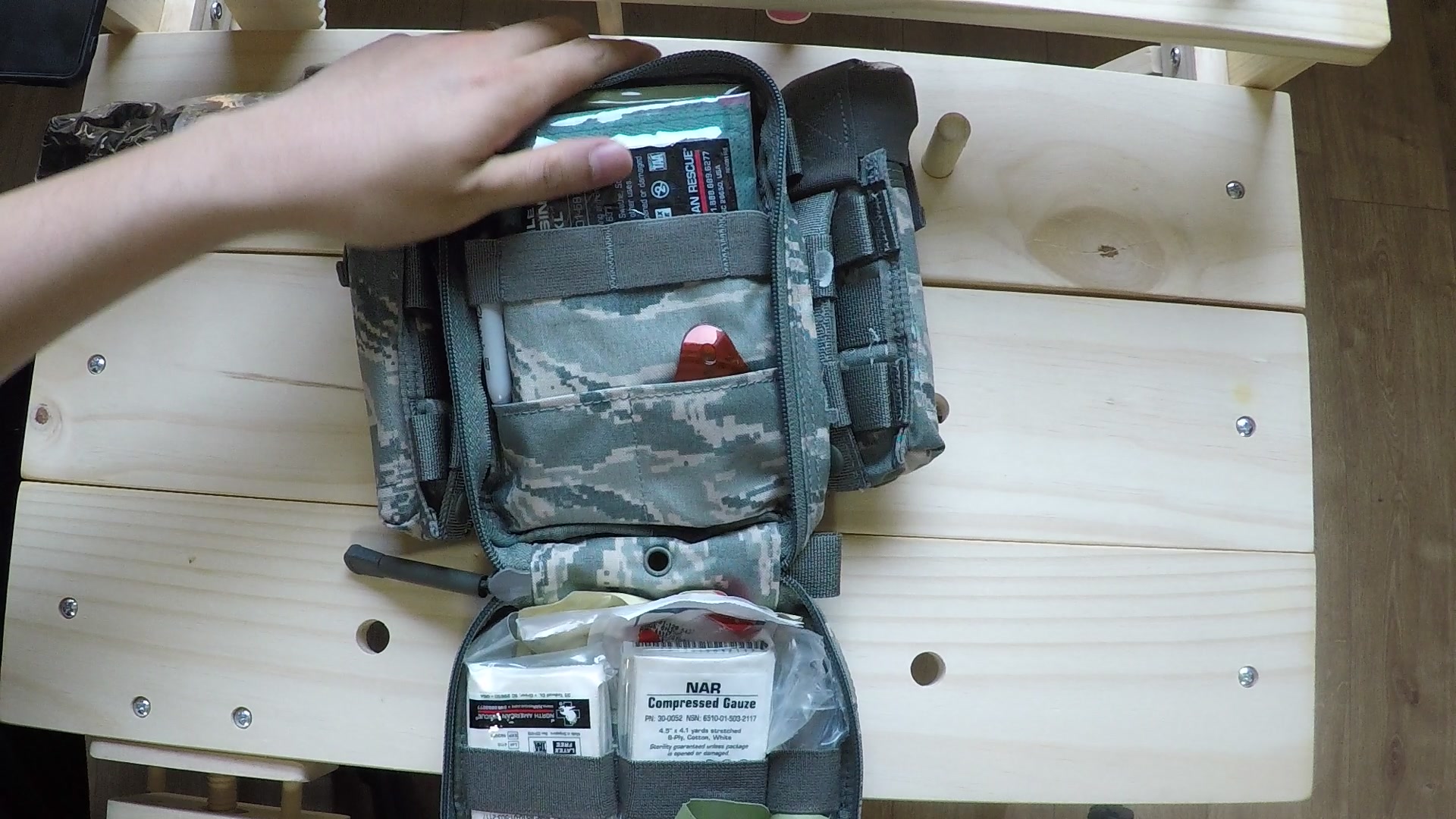 firstaid美国空军急救包ifak急救包有些什么东西