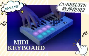 Скачать видео: SMK-25 MIDI键盘cubesuite软件使用(2)