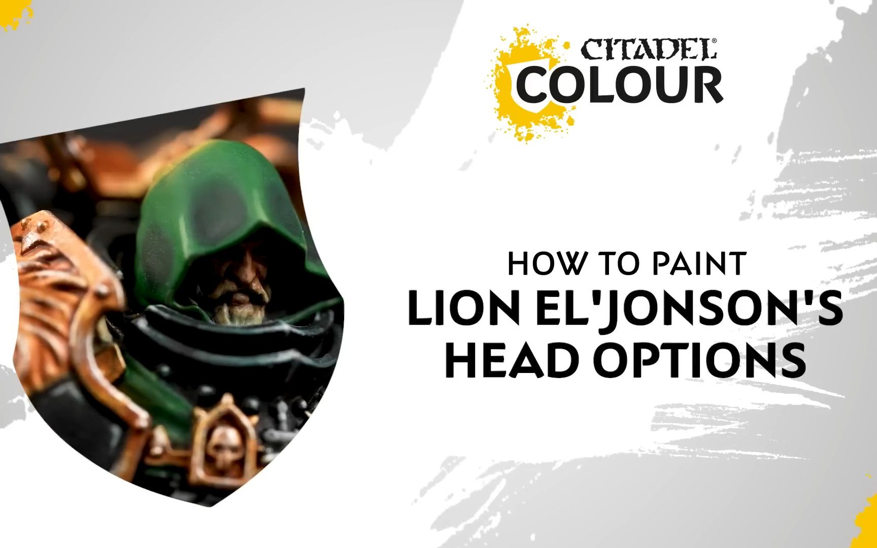 how to paint- lion eljonsons head options 战锤 40k da 原体