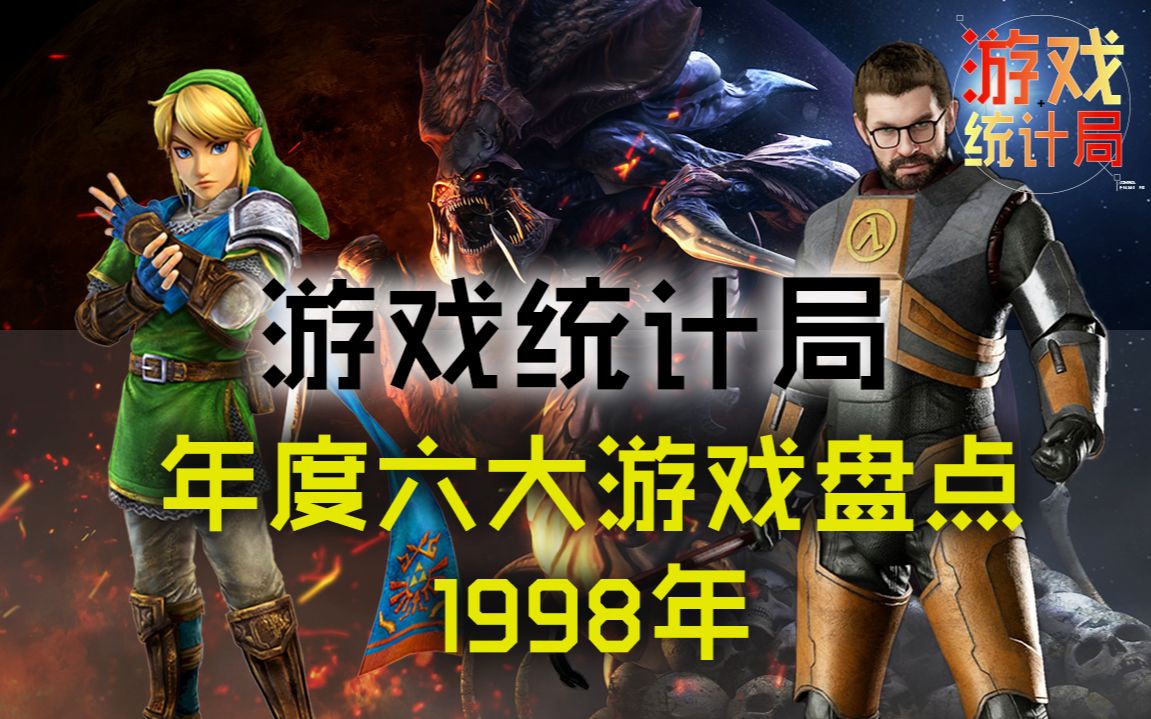 小岛成名,V社出山,神仙打架!1998年度六大影响力游戏 (Leya蕾雅)哔哩哔哩bilibili