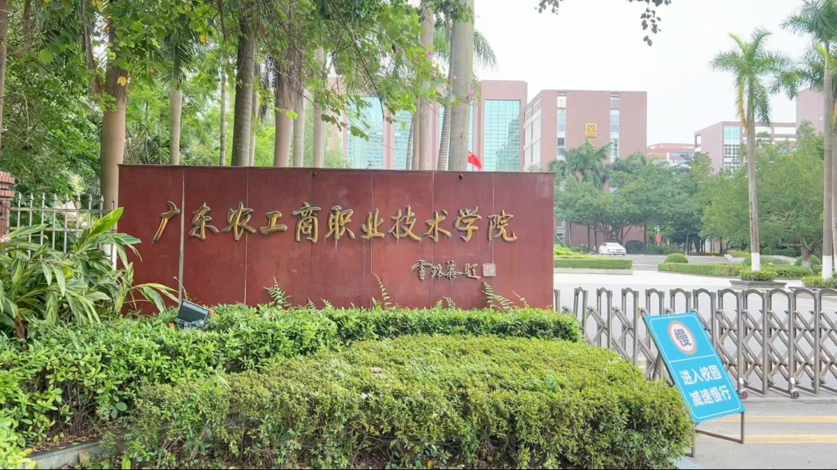 广东农工商职业技术学院校园旅拍哔哩哔哩bilibili