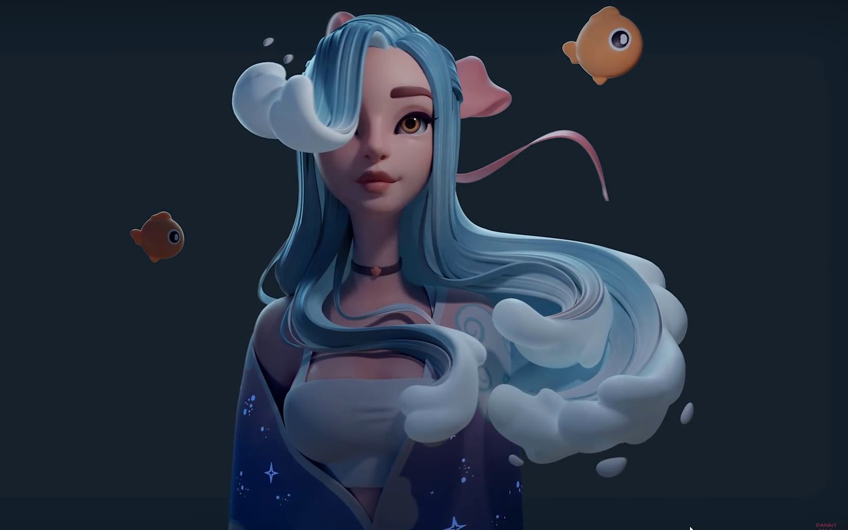 【搬运教程】blender建模人物形象/zbrush雕刻人物建模/一个女朋友就