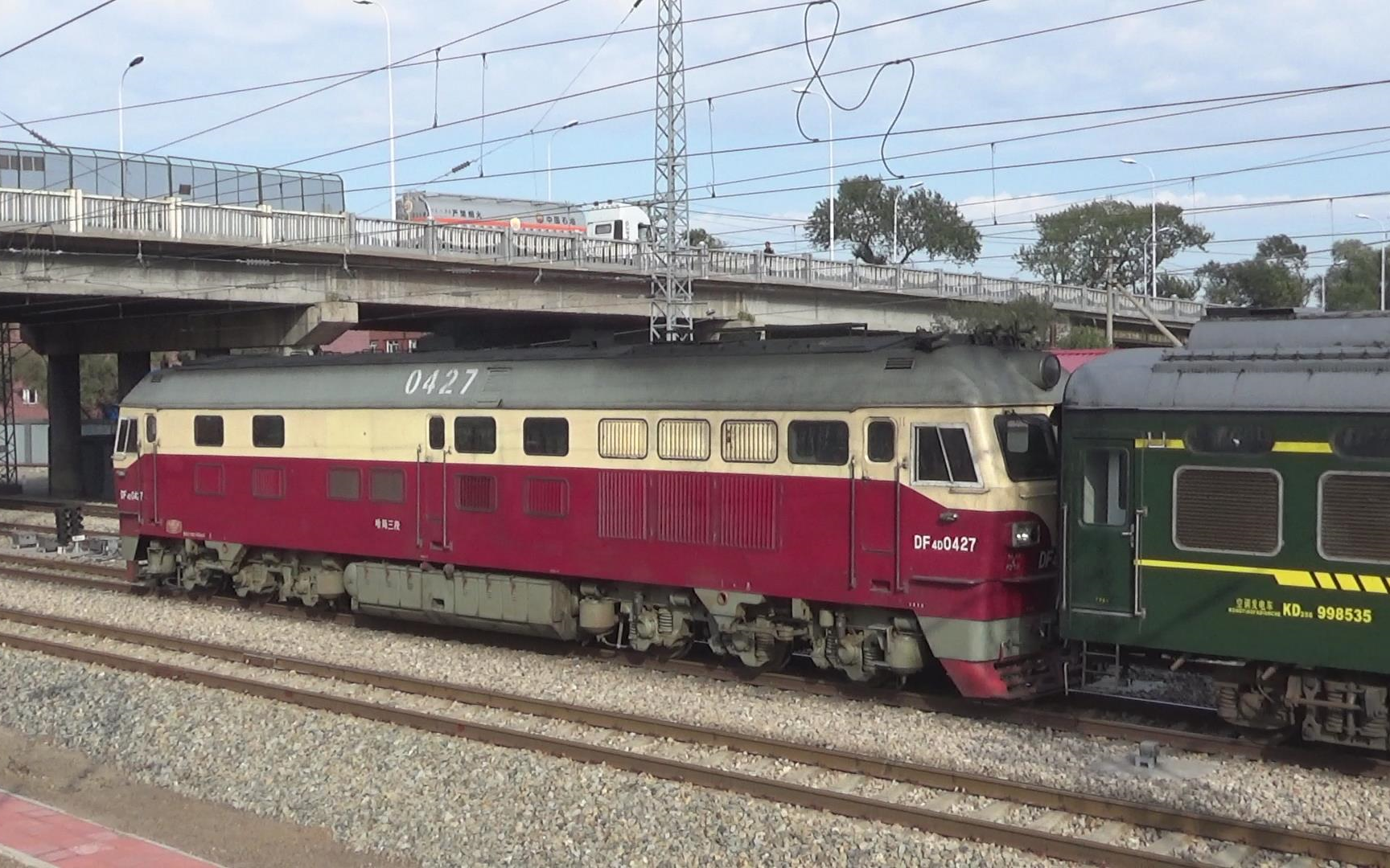df4d 0427 k7107次(牡丹江-嫩江)进平齐线齐北场 2018.09.