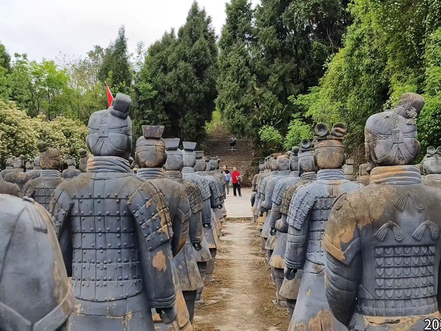 德陽中江古名天下,免費看兵馬俑