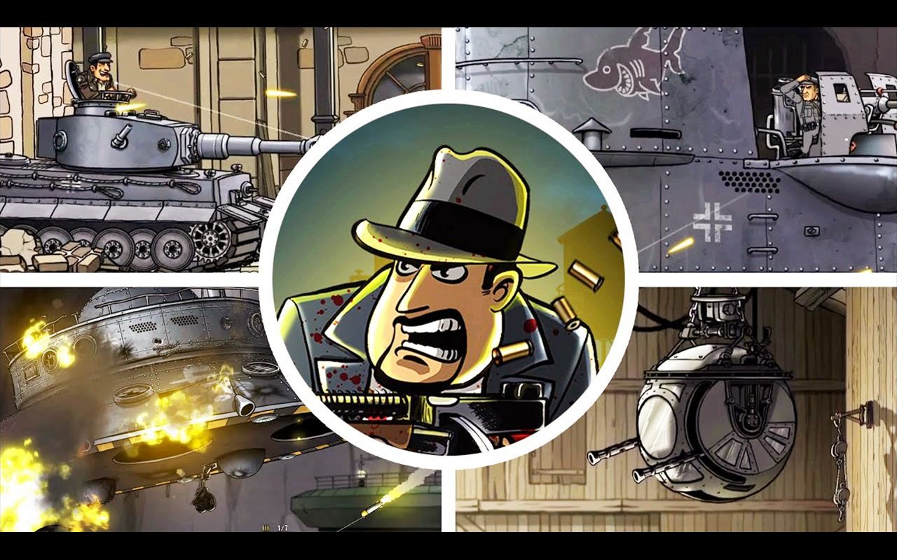 爽快横版过关枪血意大利黑手党2全boss战结局