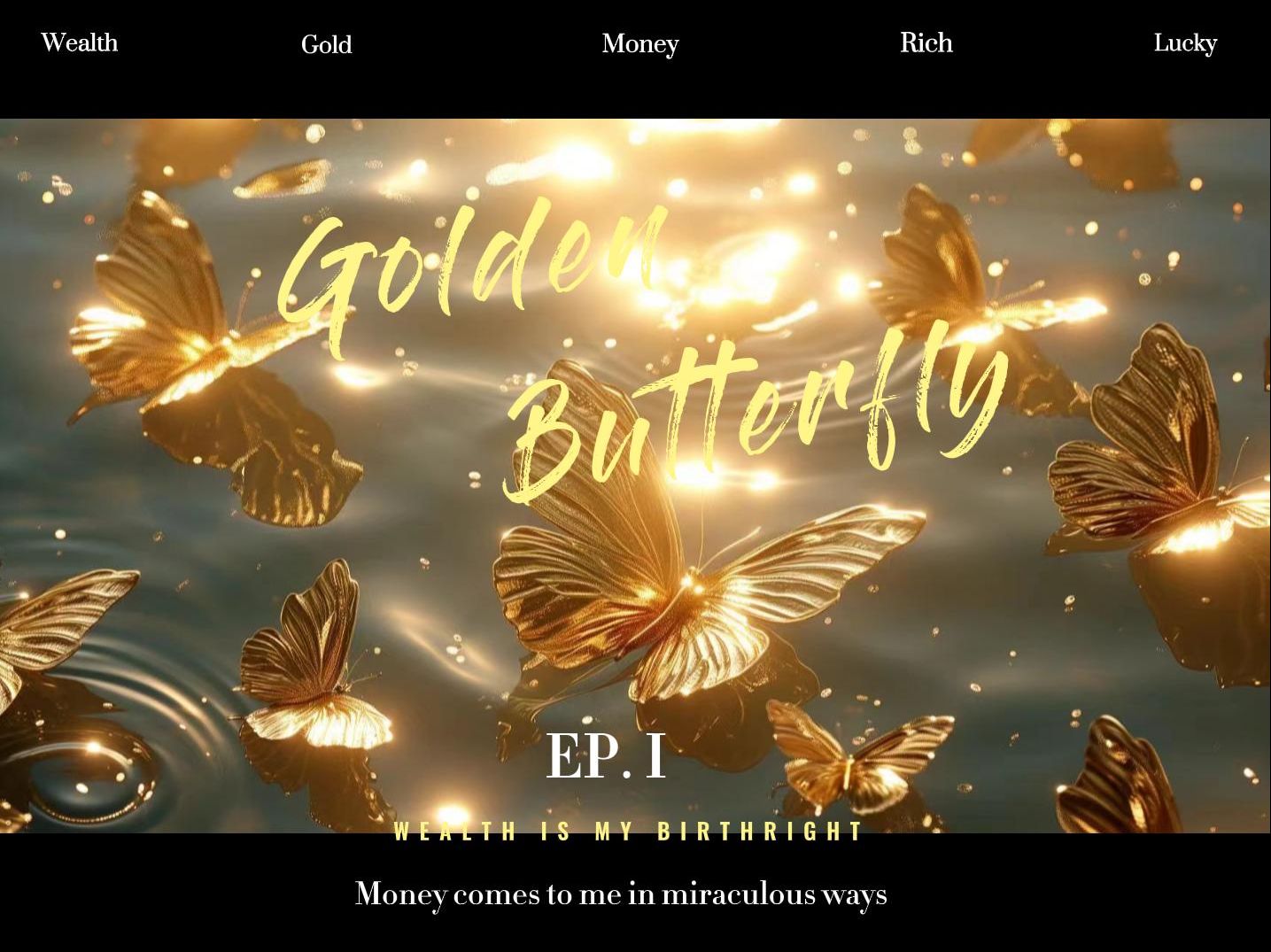 「Golden Butterfly」纸醉金迷金蝴蝶成为金钱的主人 金钱呼之欲出~哔哩哔哩bilibili