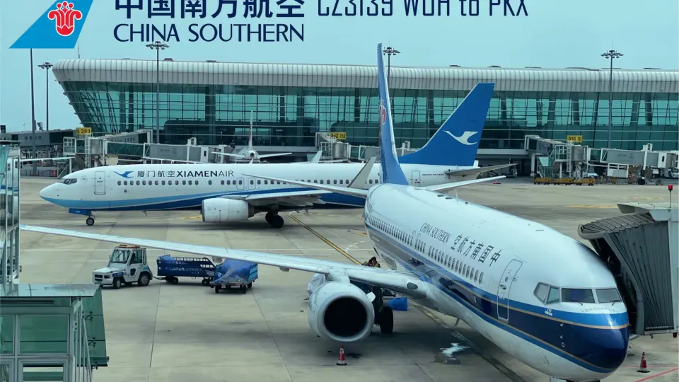 穗Flight LOG】中国南方航空737-800武汉—北京大兴公务舱飞行纪录，窄体 