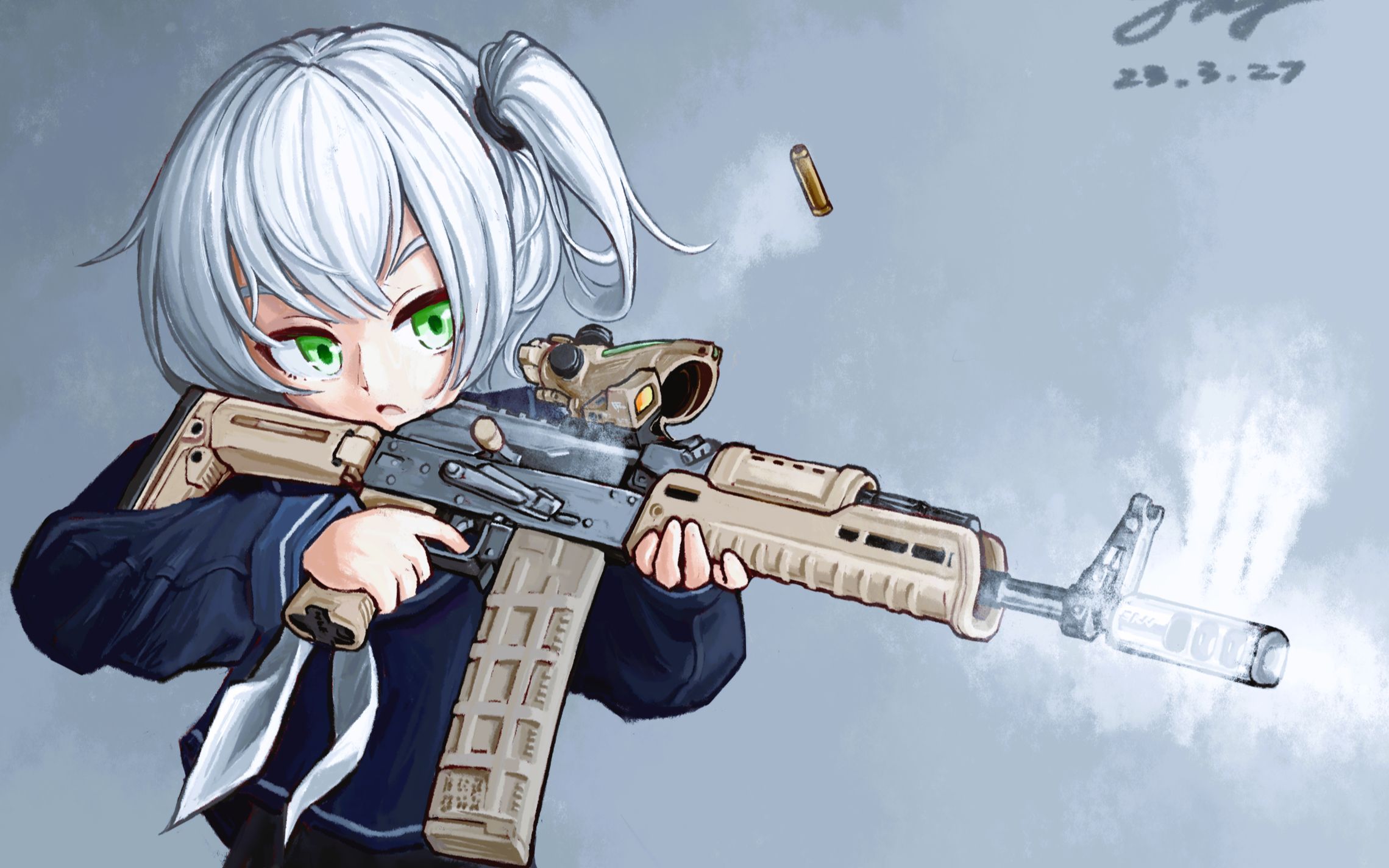 【jerry】试射小布尔乔亚ak