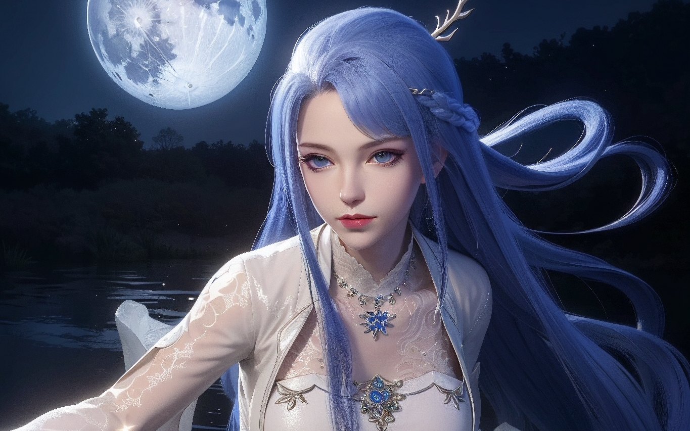 「诸天纪-秋月华(唯美.原装.)国漫女神!