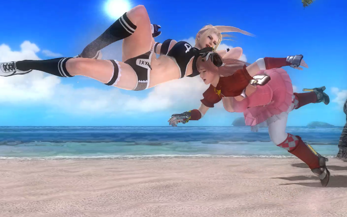 瑞秋是真的好瑞秋和穗乃果的海边大乱斗死或生5doa5