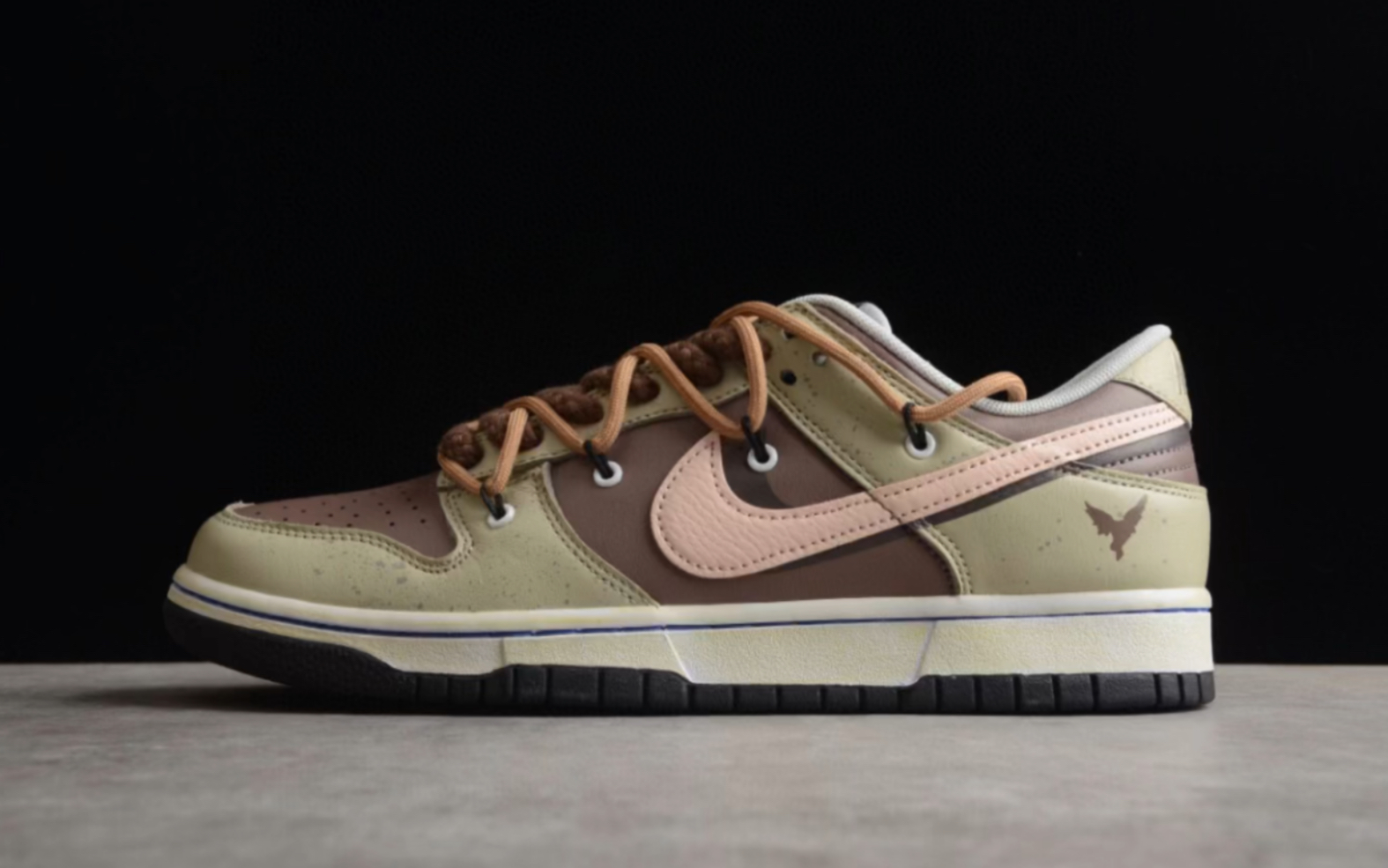 耐克联名 futura x nike dunk 沙漠废土天使恶魔解构绑带滑板鞋 dd