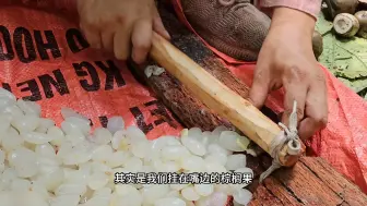 Download Video: 它以为躲进深山就能逃过被吃的命运，独特的越南白米饭制作，翠绿的外在下，内里犹如宝石般剔透晶莹