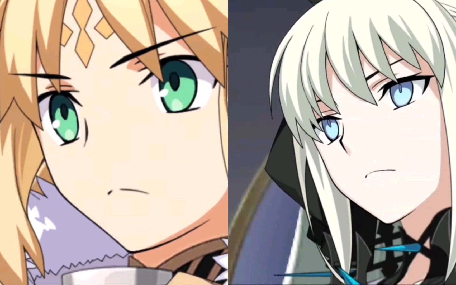 fgo:妖精领域阿尔托莉雅和摩根宝具