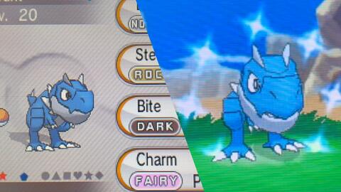 口袋妖怪剑盾闪光 3月第一闪 沉重球怪颚龙 哔哩哔哩