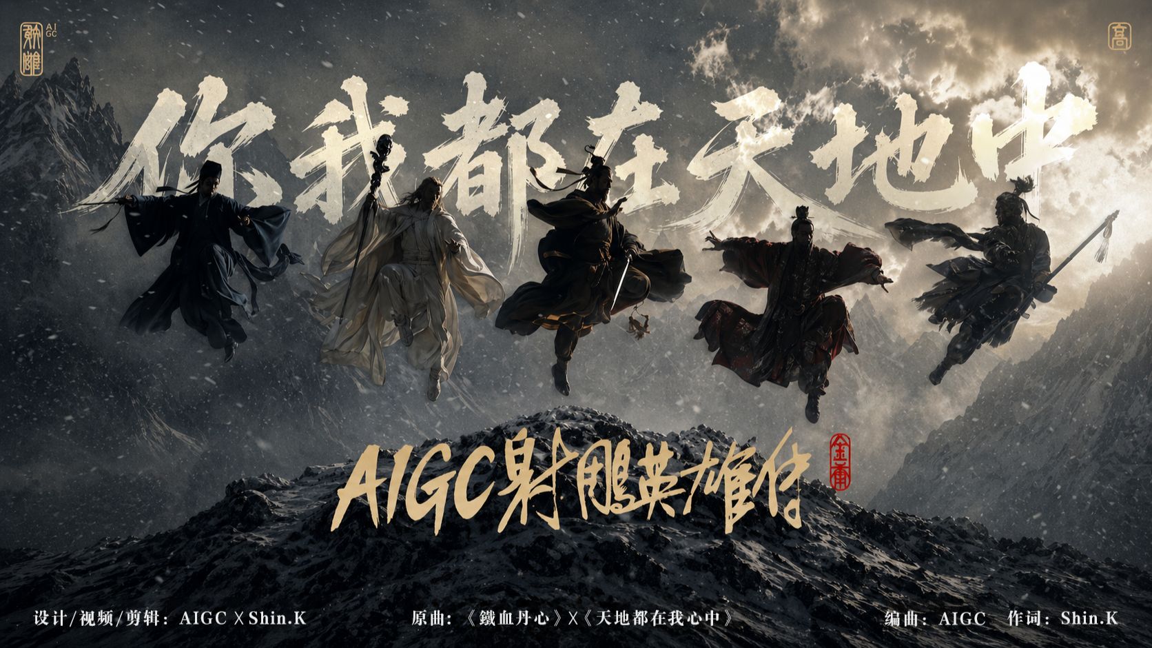 AIGC射雕英雄传Shin.K