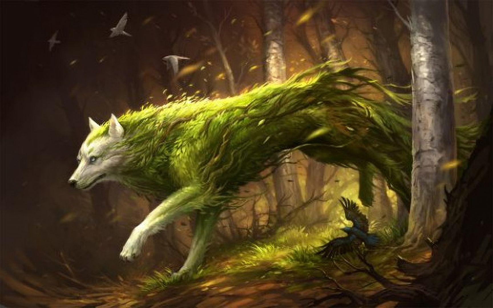 【d&d】神奇动物在哪里(番外篇)——山谷精灵和库希灵犬