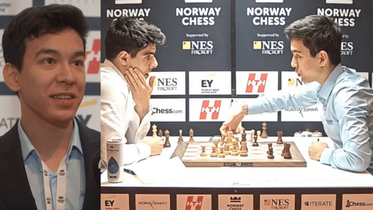 when your opponent tells you that you were winning