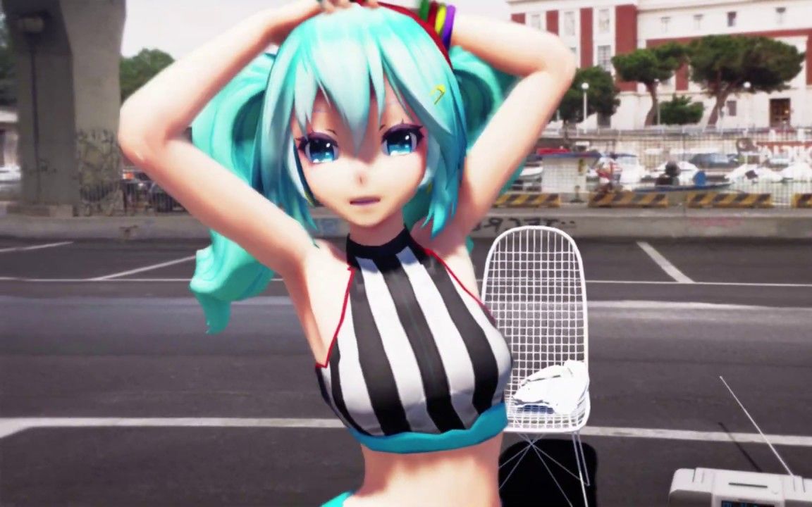 [图]【MMD】Sucker ～ Dancing All Night-MIKU ～【ray1.5.2・动作测试編】