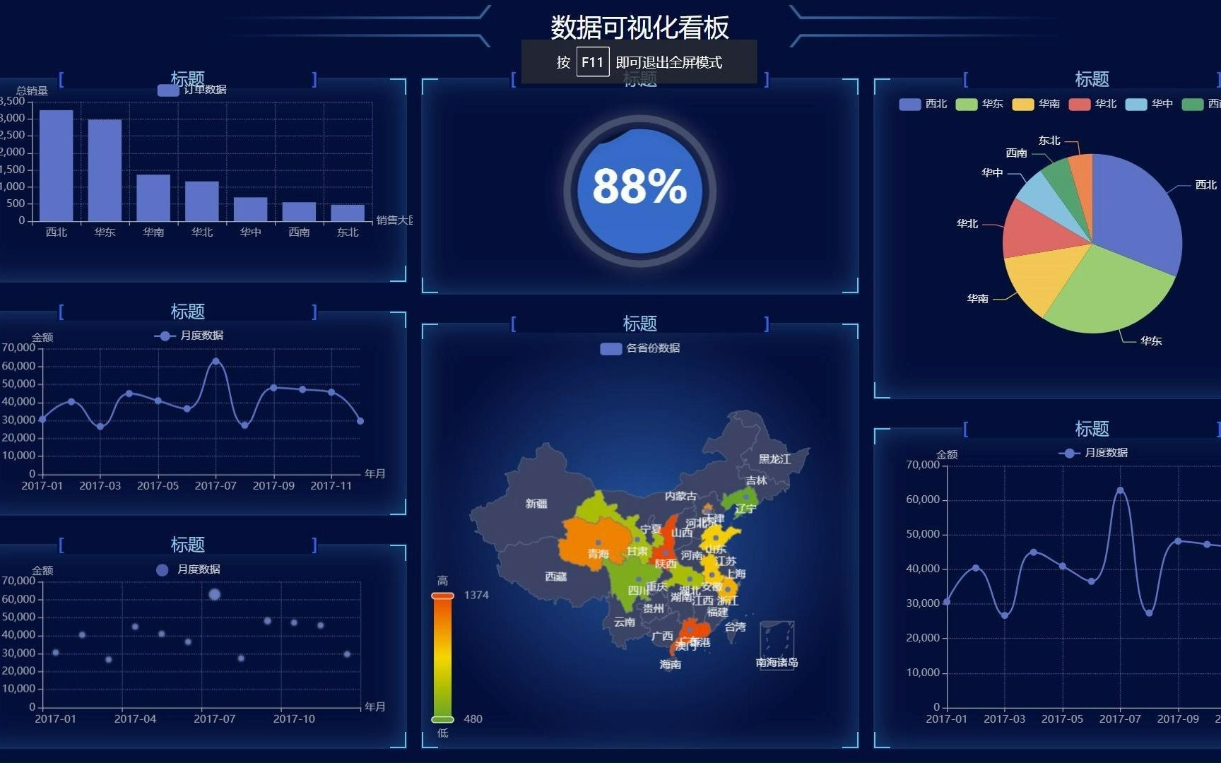 [图]开源免费的数据可视化分析平台-datagear