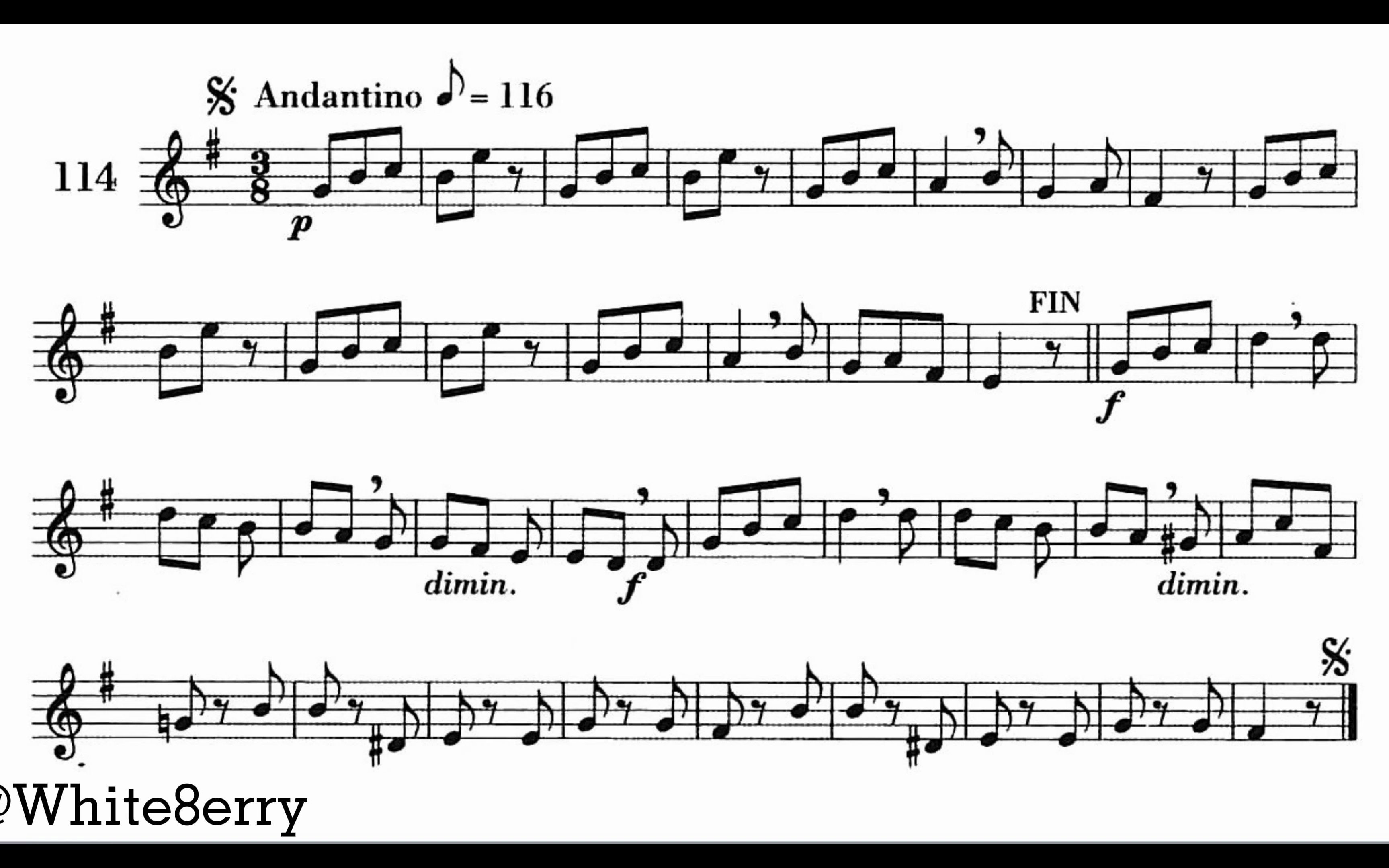 法国视唱1a 114条 bpm116_哔哩哔哩_bilibili