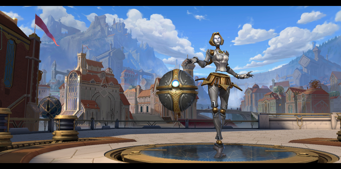 国服英雄系列之发条魔灵奥莉安娜_哔哩哔哩bilibili_英雄联盟手游