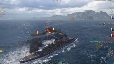 【战舰世界】卡诺排位17万输出重创三船！！！