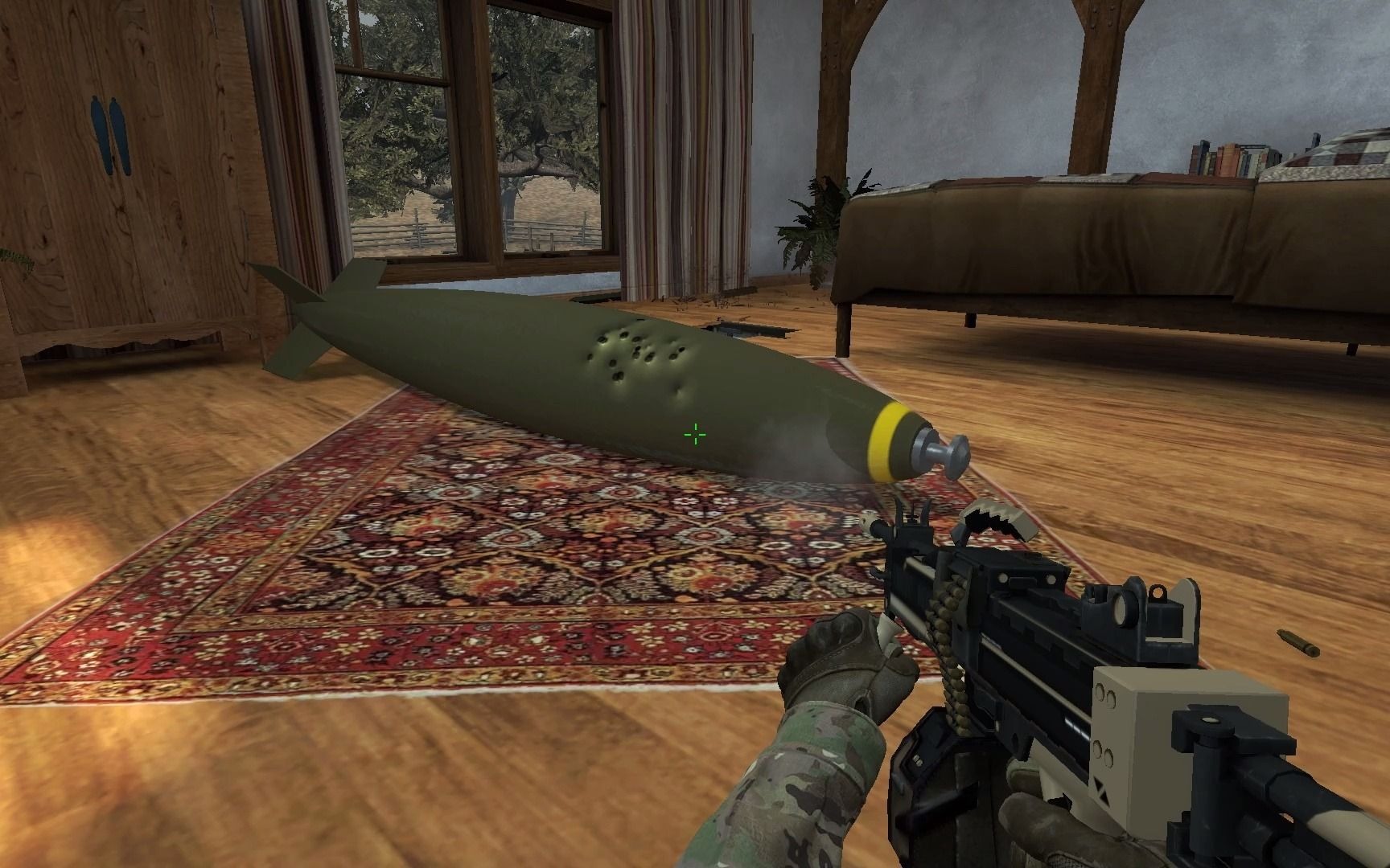 csgo:小孩子才玩c4,成年人都玩核弹的